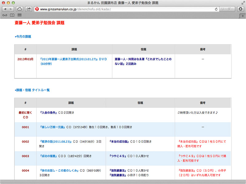 愛弟子勉強会６月の課題