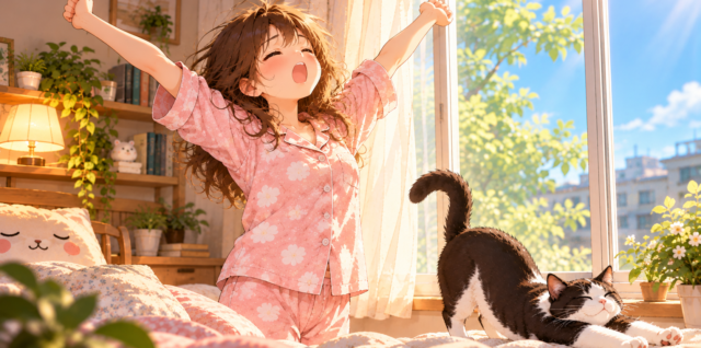 忙しい人ほど、よく眠る？！